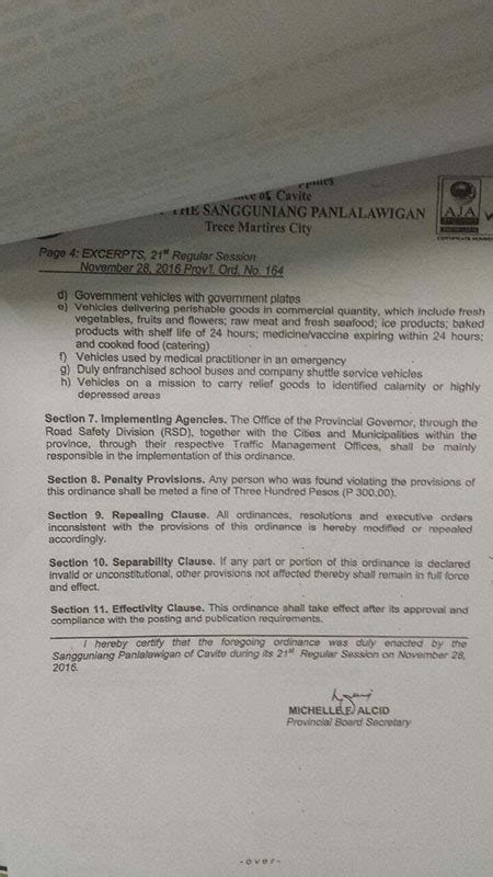 Cavite to implement strict number coding scheme » YugaTech.